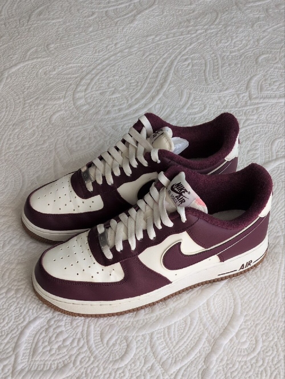 Nike Air Force 1 '07 LV8 "College Pack - Night Maroon"
